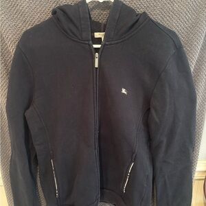 Burberry charcoal Hoodie Jacket